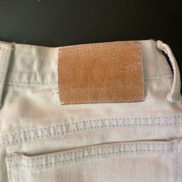 Vintage Zena white jean shorts - Picture 3 of 3
